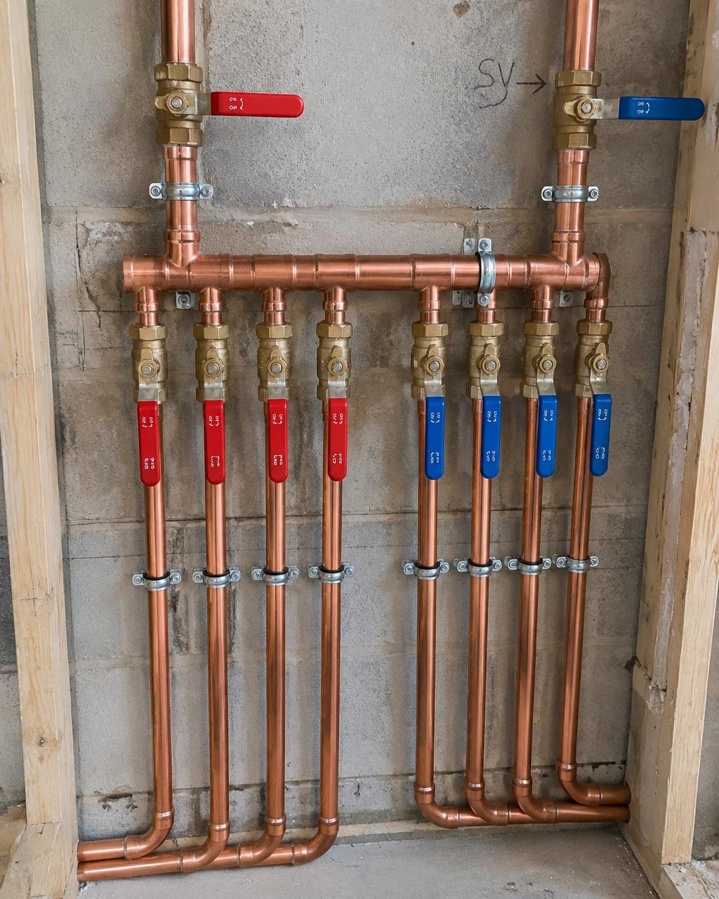Pipework & shower valve repair